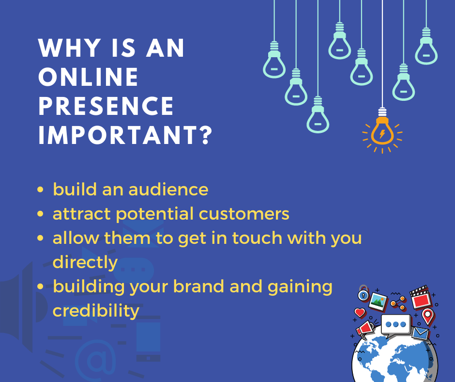 Why is an online presence important?